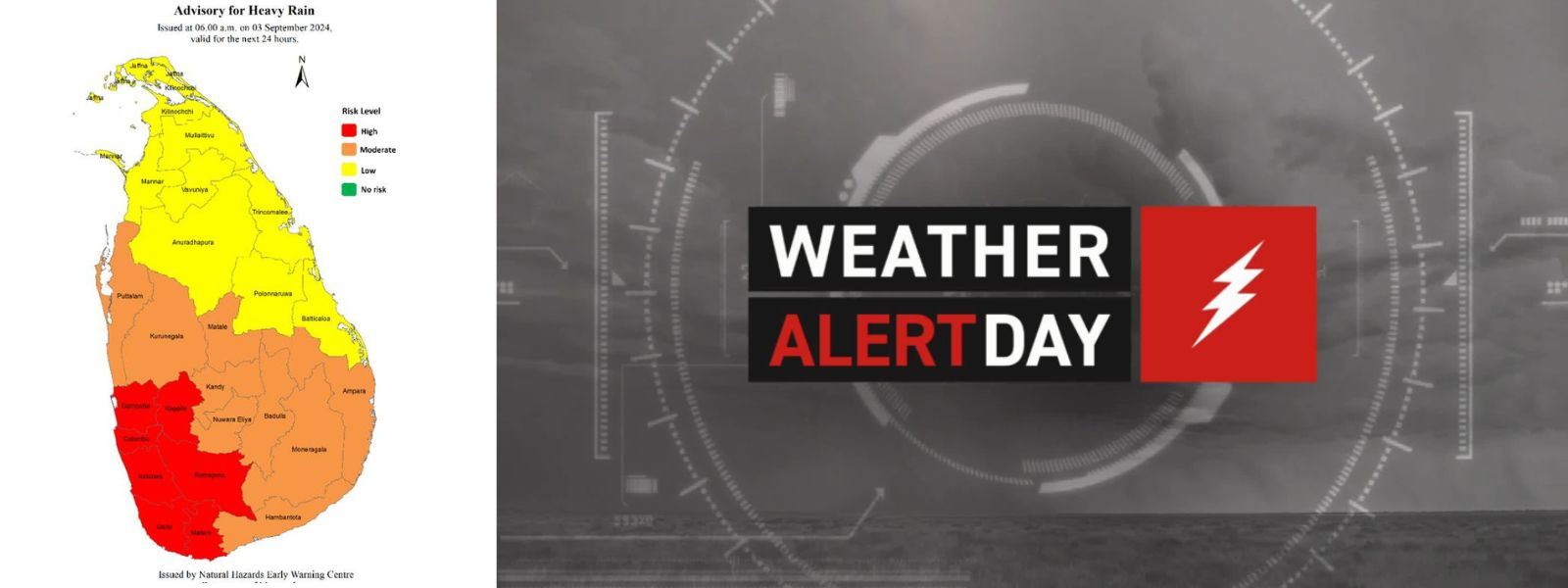 Weather Alert: Heavy Showers, Gale Winds Expected